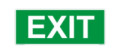 EXIT (fotoluminiscenční tabulka plast nebo samolepka, více rozměrů), 
