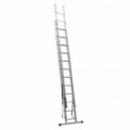 Hliníkový žebřík víceúčelový PROFI, 2 x 12 příček, skladem
