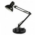 Kancelářská stolní lampa Poppins black se svorkou i podstavcem, černá, skladem