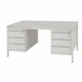 kancelářský stůl se dvěma kontejnery basic 160 x 80 x 76 cm rovné provedení 310187