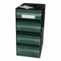 Modulový organizér, 4 zásuvky, 45 x 22,5 x 32,3 cm, varianta F, skladem