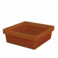 Plastová záchytná vana PL bez roštu, 410 x 430 mm, kapacita 18 l, 