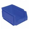 Plastový box stohovatelný, 4,5 l, modrá, skladem