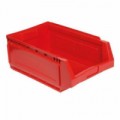 Plastový box stohovatelný, 28 l, červená, skladem