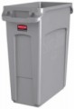 Plastový odpadkový koš Rubbermaid Slim Jim na tříděný odpad, objem 60 l, skladem