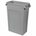 Plastový odpadkový koš Rubbermaid Slim Jim na tříděný odpad, objem 87 l, skladem