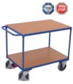 Policový vozík s madlem, do 500 kg, 2 police, 91,5 x 119 x 70 cm, skladem