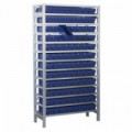 Regál s 96 zásuvnými boxy, hloubka 50 cm, skladem