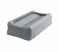 Víko na odpadkové koše Rubbermaid Slim Jim, 60 a 87 l, šedé, skladem