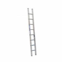 Hliníkový žebřík jednodílný PROFI, 8 příček, skladem