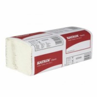 Papírové ručníky Katrin Classics Zig Zag 2vrstvé, 150 útržků, bílé, 20 ks, skladem