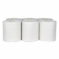 Papírové ručníky Maxi Rec 2vrstvé, 6 x 120 m, bílé, skladem