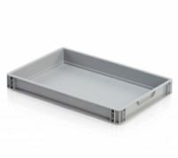 Plastová Euro přepravka, 15 l, 75 x 600 x 400 mm, 