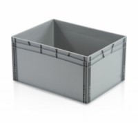 Plastová Euro přepravka, 172 l, 420 x 800 x 600 mm, 