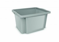 plastová ukládací přepravka šedá 813182
