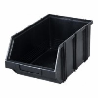 Plastový box Modul box 1,2 l, 16 x 35 x 21 cm, černý, skladem