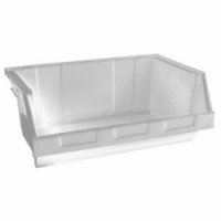 Plastový box, PE, 25 x 60 x 40 cm, transparentní, 