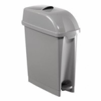 Plastový hygienický koš Chloe, 17 l, šedý, 