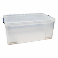 plastový úložný box s víkem na klip prů 932305a