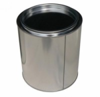 Plechovka, 2,5 l, stříbrná, 