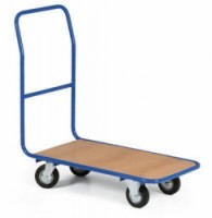 Plošinový vozík s madlem, do 300 kg, skladem