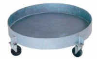 Podvozek pro sudy, s plechovou vanou, do 200 kg, 