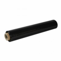 Průtažné fólie, 20 mic., šířka 500 mm, černá, bal. 6 ks, skladem