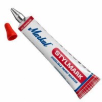 Univerzální tepluodolný popisovač Markal, 3 mm, červená, skladem