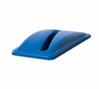 Víko na odpadkové koše Rubbermaid Slim Jim, 60 a 87 l, modré, skladem