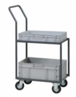 Vozík se 2 přepravkami, do 200 kg, skladem