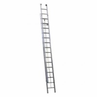 Výsuvný hliníkový žebřík PROFI s lanem, 2 x 15 příček, 
