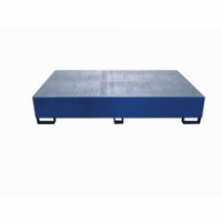 Záchytná vana pod IBC kontejnery 40 x 150 x 230 cm, modrá, 
