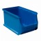 plastový box PP 12,5 x 15 x 23,5 cm modrý