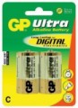 Baterie GP Ultra Alkaline R14 (C, malé mono), 