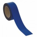 Magnetická páska na regály Manutan, 10 m, modrá, šířka 100 mm, 