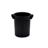 Plastový kulatý kontejner, recyklovaný HDPE, 50 l, skladem