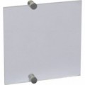 Informační dveřní tabulka Crystal Sign, 210 x 210 mm, 