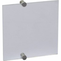 Informační dveřní tabulka Crystal Sign, 210 x 210 mm, 