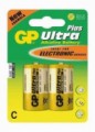Baterie GP Ultra Plus Alkaline R14 (C, malé mono), skladem