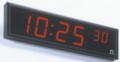 Digitální interiérové hodiny, jednostranné, nástěnné, 