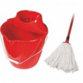 Set třásňového mopu a kbelíku, 12 l, skladem