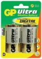 Baterie GP Ultra Alkaline R20 (D, velké mono), 