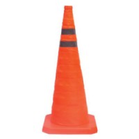 Skládací reflexní dopravní kužel Manu K4, 70 cm, oranžový, skladem