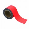 Magnetická páska na regály Manutan, 10 m, červená, šířka 90 mm, 