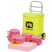 Mobilní havarijní souprava Pig, chemická, sorpční kapacita 54 l, 