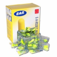 Jednorázové špunty do uší 3M E-A-R Soft Neon, útlum 36 dB, 500 ks, 