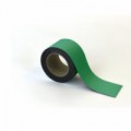 Magnetická páska na regály Manutan, 10 m, zelená, šířka 70 mm, 