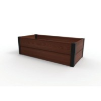 Vyvýšený záhon Maple Trough, hnědý, 