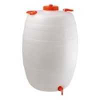Plastový barel s kohoutkem, 100 l, 