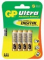 Baterie GP Ultra Alkaline R03 (AAA, mikrotužka), 
